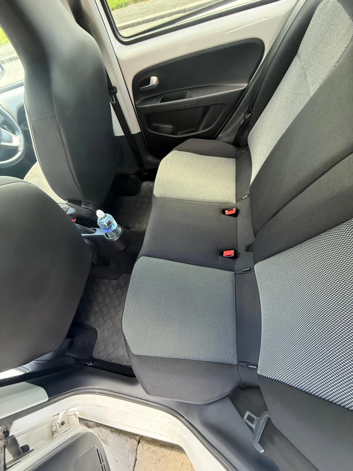 Vehicle interior after cleaning